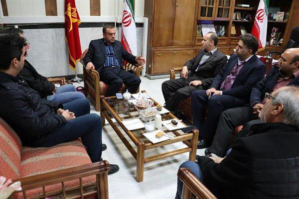 سرپرست اداره کل ICT آذربایجان‎شرقی با فرماندار ویژه شهرستان میانه دیدار کرد