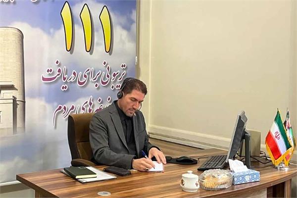 مدیرکل ارتباطات آذربایجان شرقی در سامانه سامد جهت پاسخگویی به مردم حاضر شد