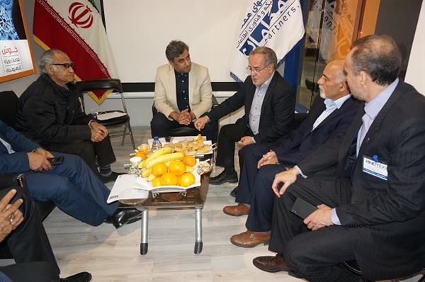 استقبال نمایندگان مجلس و مدیران ارشد استان آذربایجان شرقی از پنجمین نمایشگاه نوآوری و فناوری ربع رشیدی