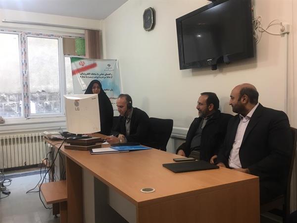 حضور سرپرست اداره کل ICT آذربایجان‌شرقی در مرکز سامد و پاسخگویی به تماس‌های مردمی