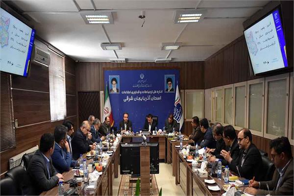 تسریع در رفع موانع برای جبران عقب ماندگی های طرح فیبرنوری در آذربایجان شرقی