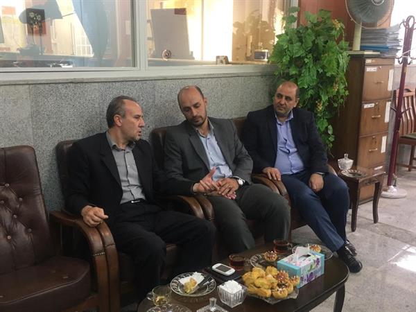 بازدید سرپرست اداره کل ICT استان از اداره پست شهرستان اسکو