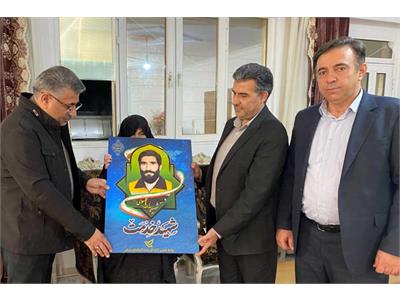 روایتی از تجدید عهد بدنه‌ی ارتباطات آذربایجان شرقی با خانواده‌ی شهید بهبودی