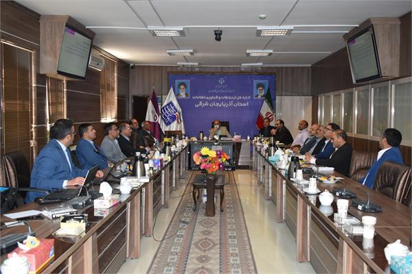 برنامه ریزی و هماهنگی برای آغاز و پیش برد طرح توسعه اینترنت پرسرعت بر بستر فیبر نوری در 4 شهر آذربایجان‌شرقی