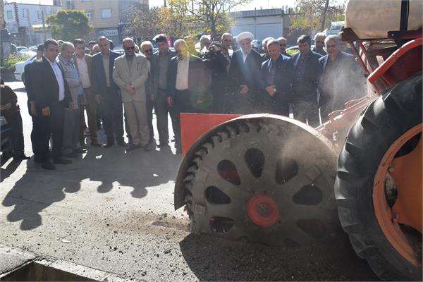 عملیات اجرایی طرح ملی فیبرنوری منازل و کسب و کارها در باسمنج آذربایجان شرقی برگزار شد