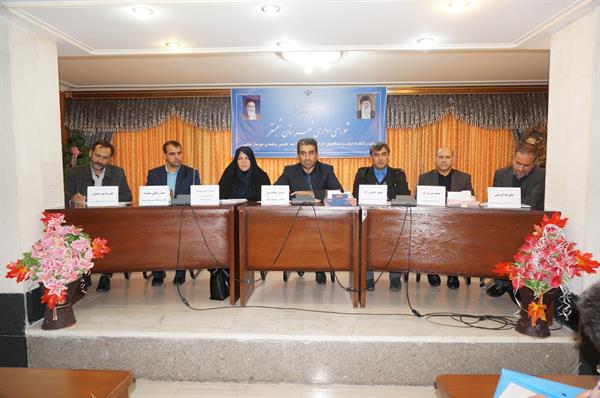 با حضور بهمن حسین زاده مدیر کل ICT  استان آذربایجان شرقی جلسه شورای اداری شهرستان شبستر برگزار شد