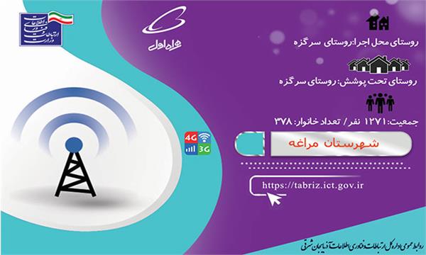 این روستا به اینترنت نسل سوم و چهارم 3G/4G مجهز شد