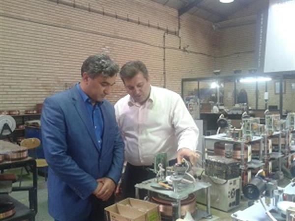 بازدید مدیر کل ICT استان آذربایجان شرقی از شرکت سهند کیوان تبریز تولید کننده UPS