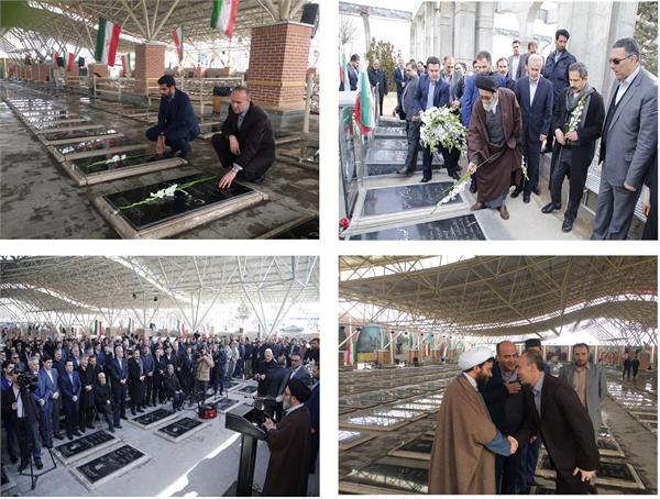 برگزاری مراسم روز بزرگداشت شهدا با حضور سرپرست اداره کل ICT آذربایجان‌شرقی