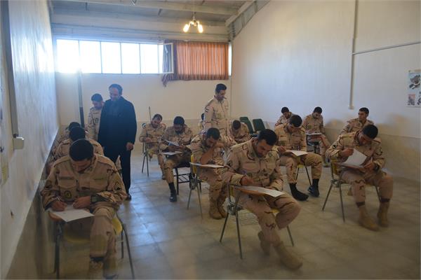 اولین آزمون طرح مهارت آموزی سربازان وظیفه در آذربایجان شرقی برگزار شد